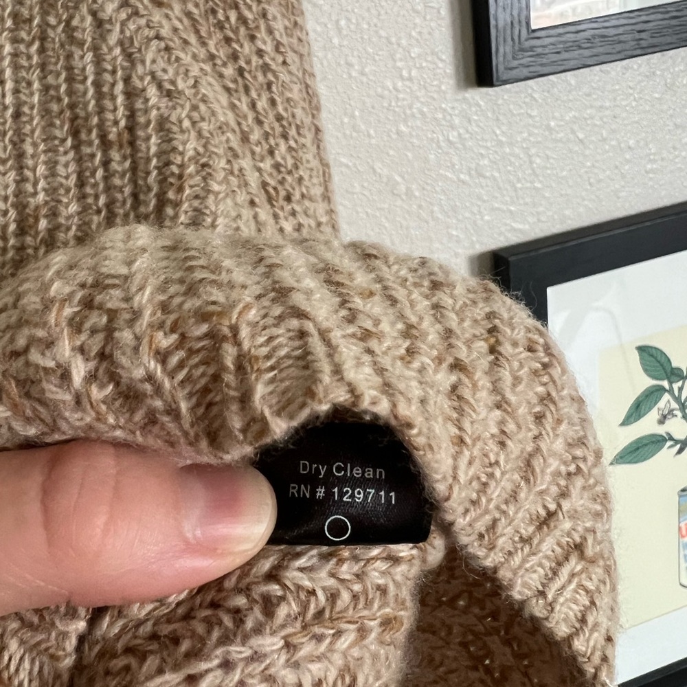 Jenni Kayne Tan Cropped Sweater